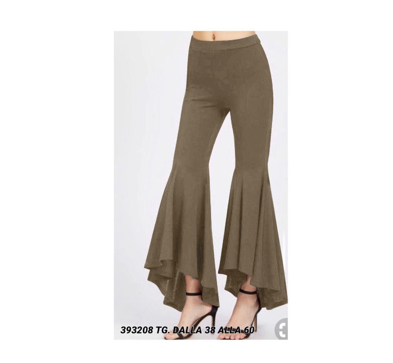 Pantaloni con dettaglio volants “Dery” C7 / 3