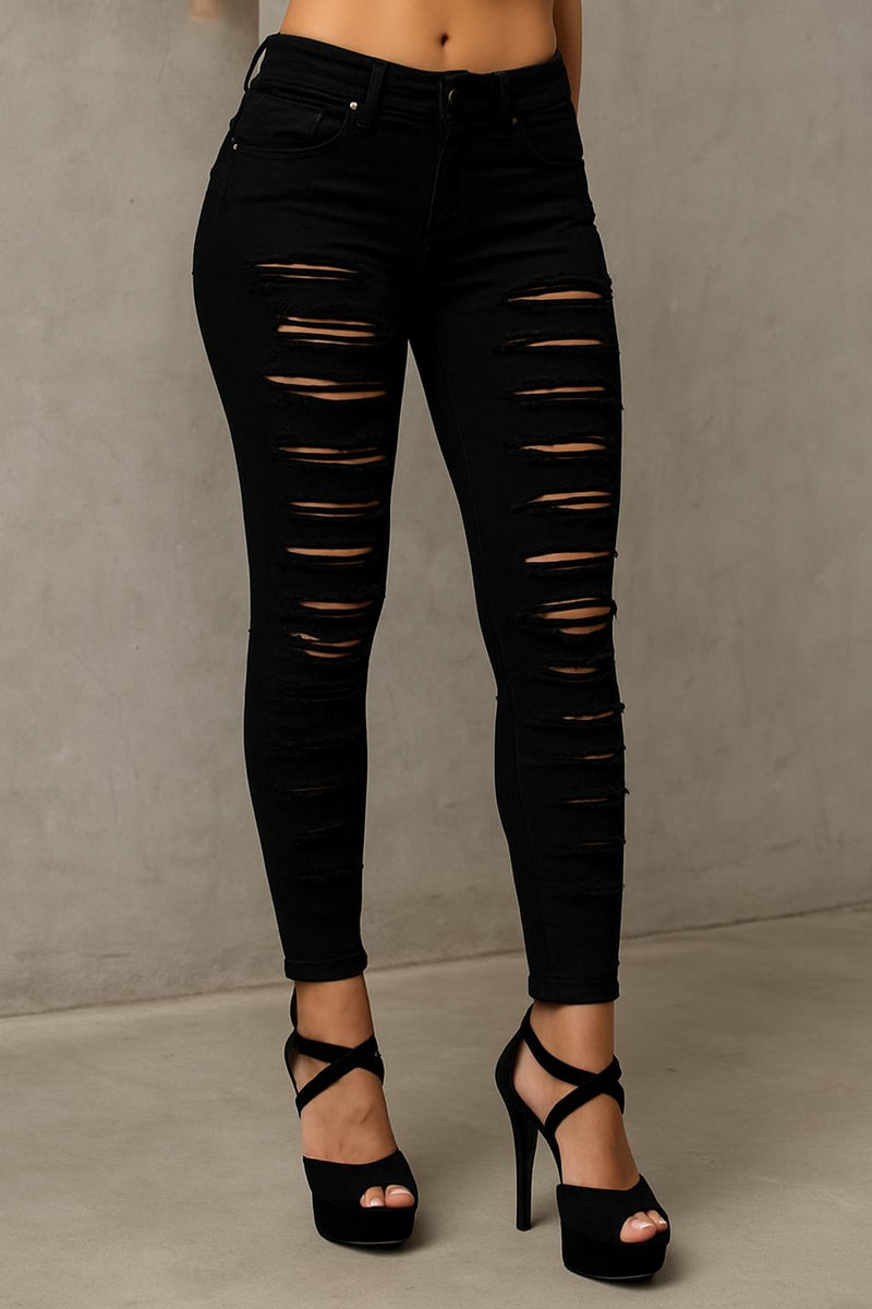 Pantalone “Élégance Déchirée” C5/C8
