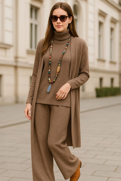 Completo Cardigan, Maglia & Pantalone "Dilly"