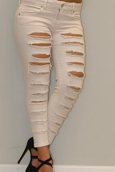 Pantalone “Élégance Déchirée” C5/C8
