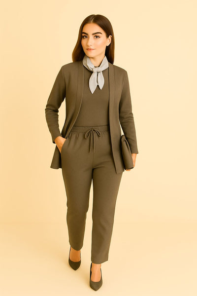 Completo Cardigan, Maglia & Pantalone “Sissy"