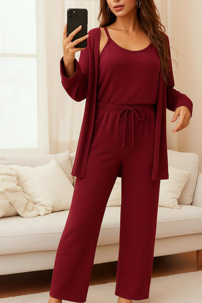 Completo Cardigan, Maglia & Pantalone “NIKI” G2-CC6
