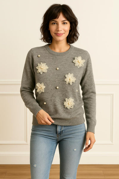 MAGLIA DI LANA CON APPLICAZIONI 53--3