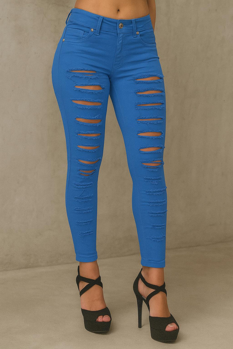 Pantalone “Élégance Déchirée” C5/C8