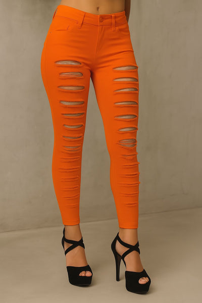 Pantalone “Élégance Déchirée” C5/C8