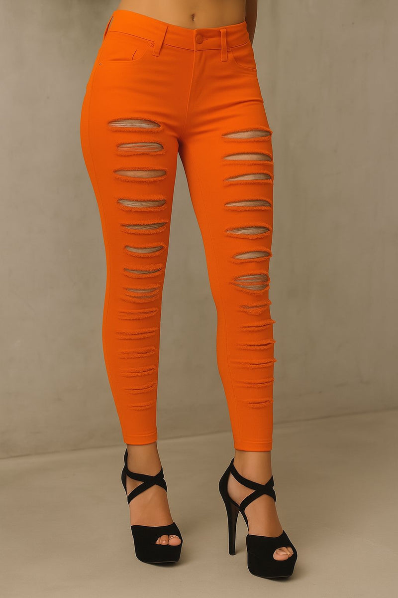 Pantalone “Élégance Déchirée” C5/C8