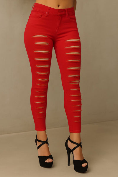 Pantalone “Élégance Déchirée” C5/C8