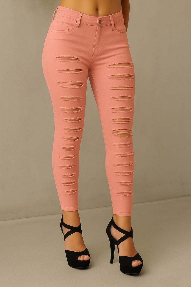 Pantalone “Élégance Déchirée” C5/C8