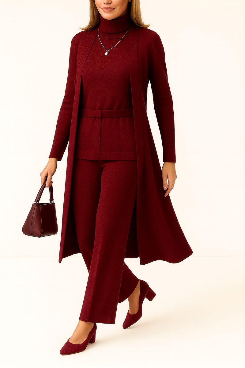 Completo Cardigan, Maglia & Pantalone "Lella"