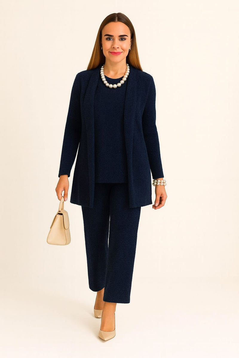 Completo Cardigan, Maglia & Pantalone “MONTECARLO"
