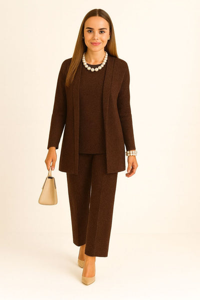 Completo Cardigan, Maglia & Pantalone “MONTECARLO"