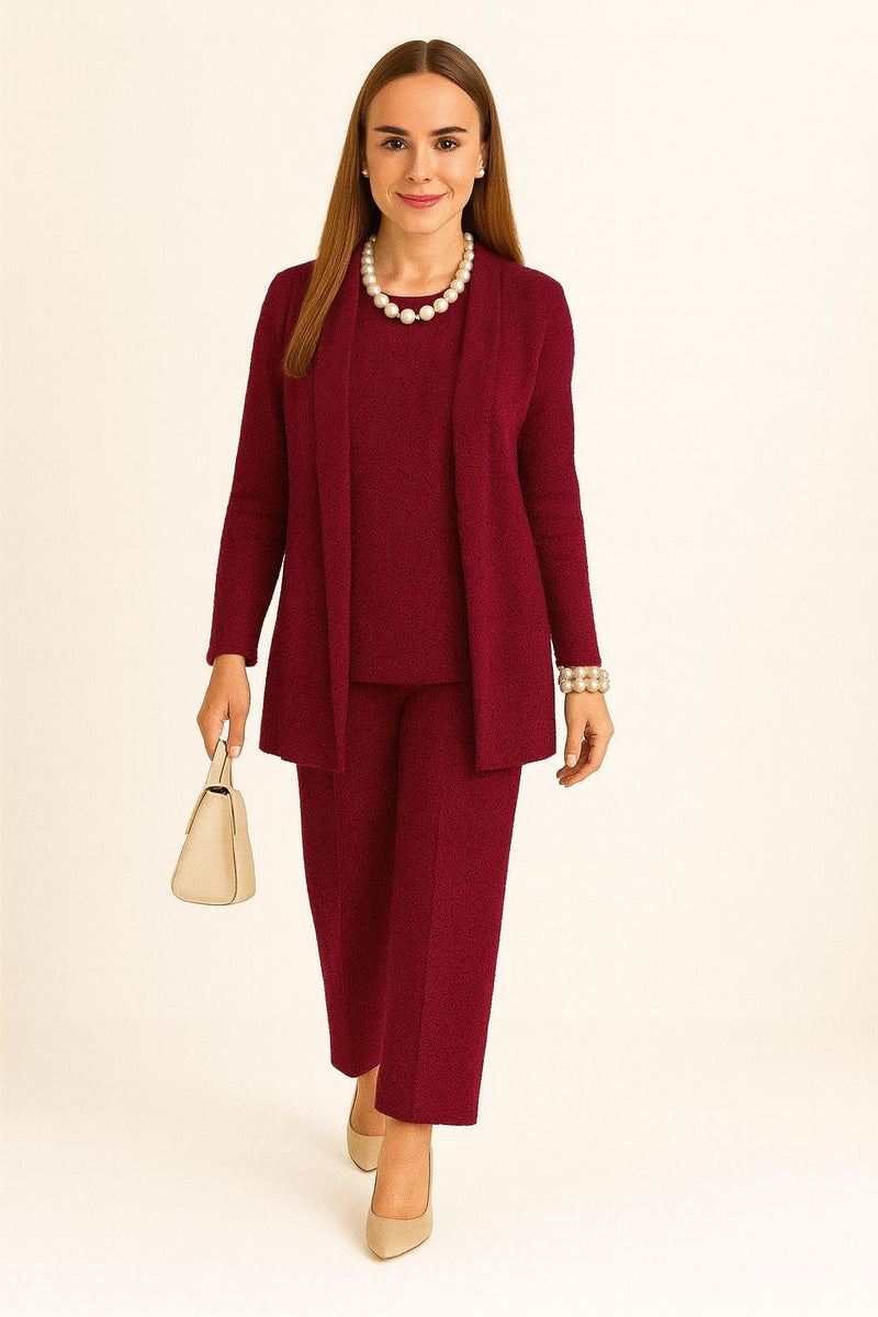 Completo Cardigan, Maglia & Pantalone “MONTECARLO"