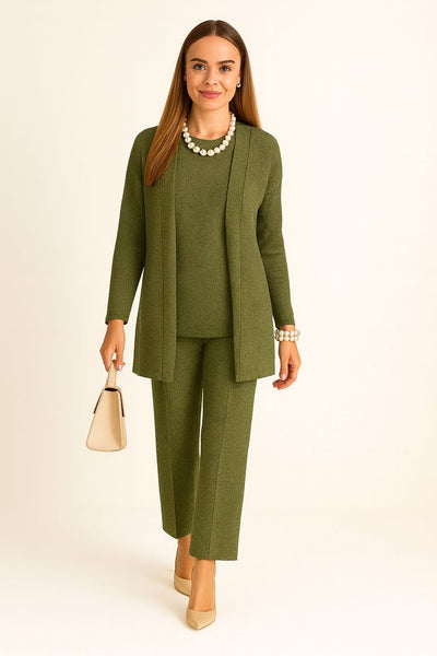 Completo Cardigan, Maglia & Pantalone “MONTECARLO"