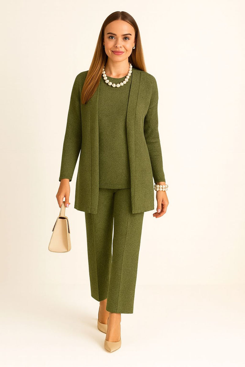 Completo Cardigan, Maglia & Pantalone “MONTECARLO"