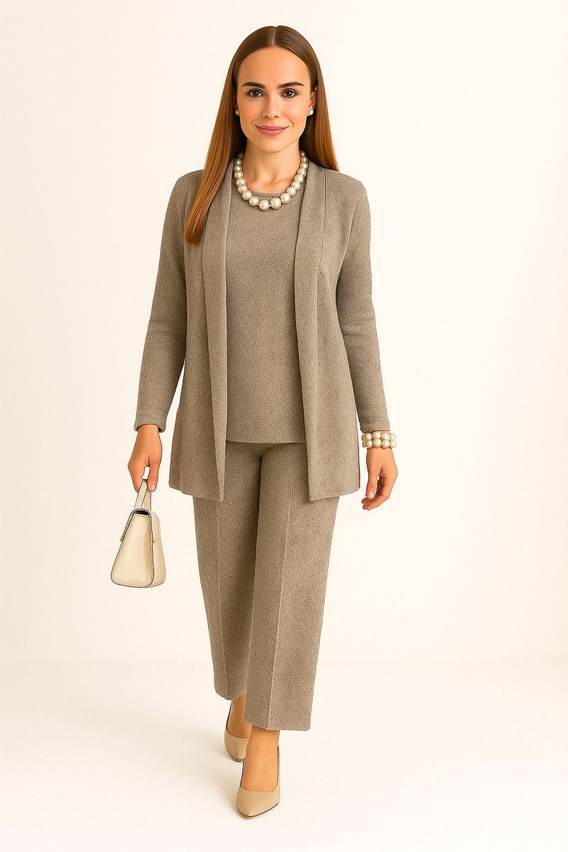 Completo Cardigan, Maglia & Pantalone “MONTECARLO"
