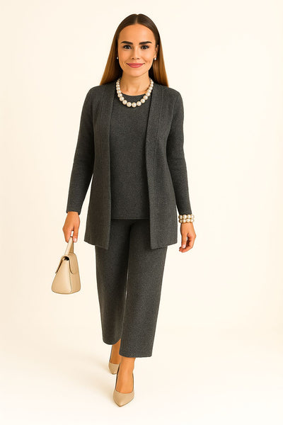 Completo Cardigan, Maglia & Pantalone “MONTECARLO"