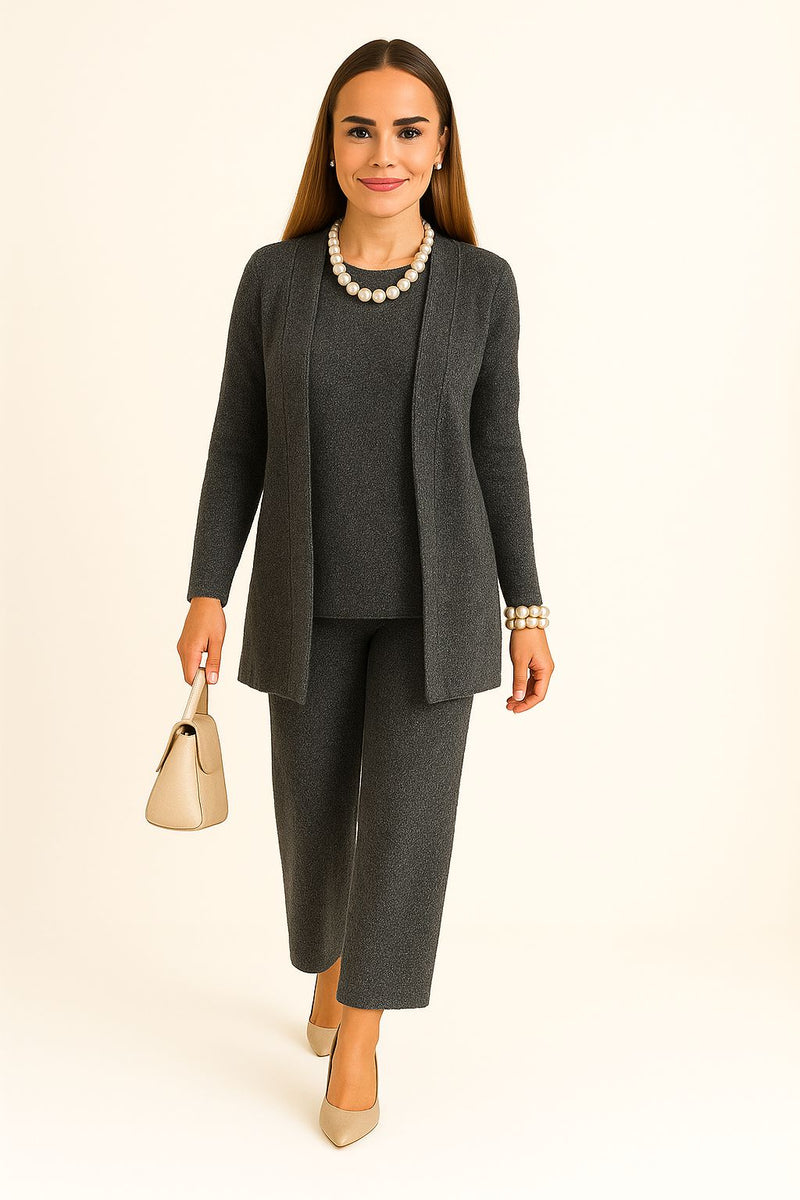 Completo Cardigan, Maglia & Pantalone “MONTECARLO"