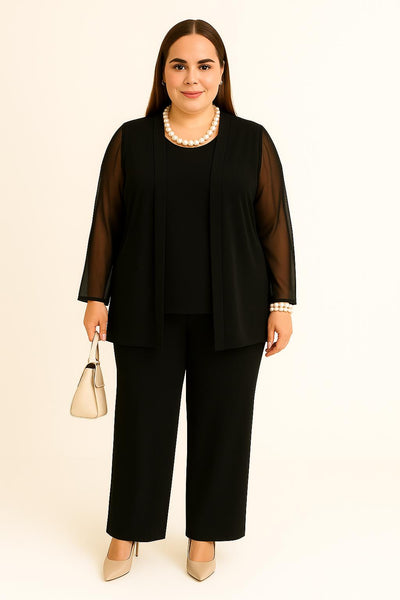Completo Cardigan, Maglia & Pantalone “Simy"