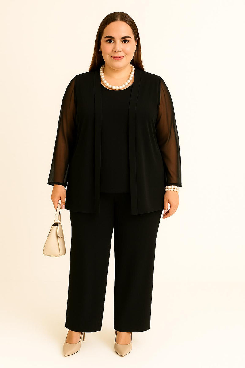 Completo Cardigan, Maglia & Pantalone “Simy"