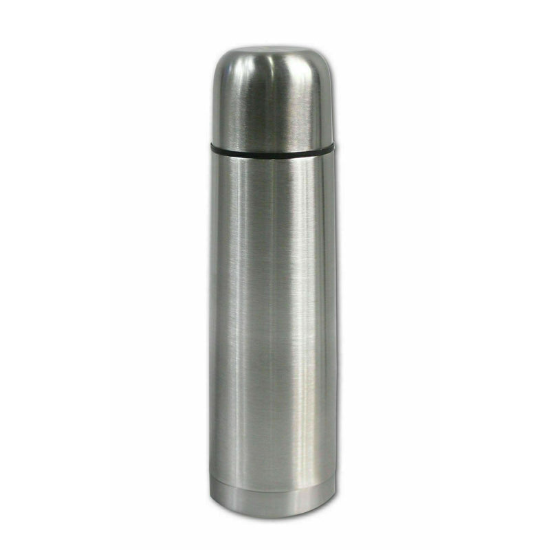 THERMOS BOTTIGLIA DA VIAGGIO TERMICA CALDO/FREDDO IN ACCIAIO INOX 1000ml